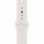 Часовник apple watch se gps, 40mm silver aluminium case with white sport band - regular, mydm2bs/a