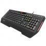 Клавиатура genesis gaming keyboard rhod 600 rgb backlight us layout, nkg-1072