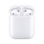 Слушалки apple airpods 2 с кутия за безжично зареждане (apple airpods2 with wireless charging case), бял, mrxj2zm/a, изложбен артикул без оригинална о