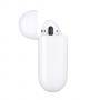 Слушалки apple airpods 2 с кутия за безжично зареждане (apple airpods2 with wireless charging case), бял, mrxj2zm/a, изложбен артикул без оригинална о