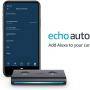 Хендсфри за кола amazon echo auto - bluetooth hands-free alexa, черно