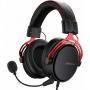 Геймърски слушалки с микрофон mpow bh439a air se ps4, headset with 3d sound, noise-cancellation mic, черен/червен, bh439a