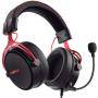 Геймърски слушалки с микрофон mpow bh439a air se ps4, headset with 3d sound, noise-cancellation mic, черен/червен, bh439a