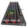 Клавиатура genesis mechanical gaming keyboard thor 300 rgb us layout rgb backlight red switch software, nkg-1595