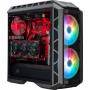 Кутия cooler master mastercase h500p gunmetal mesh argb tg, cm-case-h500p-mgnn-s11