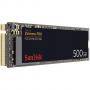 Твърд диск (ssd) sandisk extreme pro, 500 gb, m.2, nvme, 3d ssd, sd-ssdxpm2-500gb