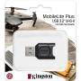 Четец за карти kingston mobilelite plus microsd microsd/microsdhc/microsdxc, kin-read-mlpm