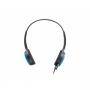 Слушалки ugo headset usl-1221 + microphone, 20 - 25000 hz, 32 ohm, black/blue, usl-1221слушалки ugo headset usl-1221 + microphone, blue