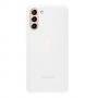 Калъф за samsung galaxy s21+, smart led cover, бял, ef-kg996cwegww