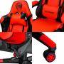 Геймърски стол roxpower gaming t-rox gc75, червен