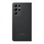 Калъф за samsung s21ultra smart clear view cover with s pen black, ef-zg99pcbegee