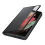 Калъф за samsung s21ultra smart clear view cover with s pen black, ef-zg99pcbegee