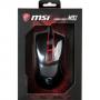 Геймърска оптична мишка msi gaming mouse m92 box / gift, жична, usb, 4000 dpi, rgb подсветка, 9 бутона, черна