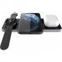Безжично зарядно prestigio revolt a5 3-in-1 wireless charging station for iphone apple watch airpods wilreless, pcs105a_sg