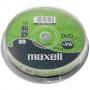 Dvd+rw maxell, 4.7 гб, 4x, 10 бр., в целофан, ml-ddvdrw-10pk