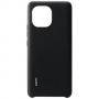Калъф за смартфон xiaomi mi 11 rugged vegan leather case carbon black, черен, bhr4981gl