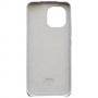 Калъф за смартфон xiaomi mi 11 cloth pattern vegan leather case polar gray, сив, bhr4982gl