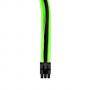Комплект оплетени кабели thermaltake ttmod black/green, ther-ac-034-cn1nan
