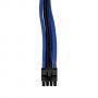 Комплект оплетени кабели thermaltake ttmod black/blue, ther-ac-035-cn1nan