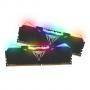 Памет patriot viper rgb black, 16gb (2x8) ddr4, 3200mhz, pvr416g320c6k