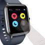 Смарт часовник hama fit watch 4900, 1.3 inch, пулс, пeдометър, калории, водоустойчив, черен, hama-178604