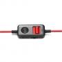 Геймърски слушалки с микрофон edifier g4, usb, черен/червен, 6923520225811_vz