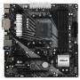 Дънна платка asrock b450m pro4-f matx am4, 4 x ddr4, 2 x pcie 3.0/2.0 x16, 4 x sata3 6.0 gb/s, 1 x m.2, hdmi, usb, micro atx, b450m pro4-f