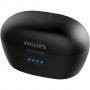 Безжични bluetooth слушалки philips upbeat bluetooth 5.0, in-ear earbuds, ipx4, 20 - 20 000 hz, 90 db, микрофон, черни, tat3215bk/00