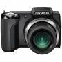 Цифров фотоапарат olympus sp-610uz black - 14.0 mp, 22x wide zoom, 3.0' lcd, dual is, hd movie, magic filter, 3d, eye-fi card - 4545350 03380-4 a