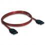 Sata кабел 7pin мм 50cm manhattan  6gbps червен цвят, 340700
