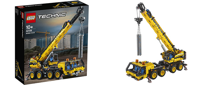 Конструктор Лего Техник - Мобилен кран, LEGO Technic, 42108