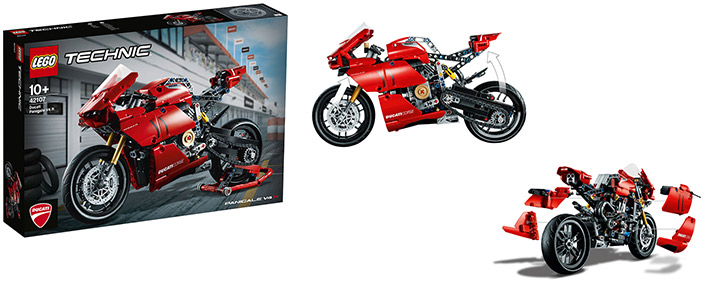 Конструктор Лего Техник - Ducati Panigale V4 R - LEGO Technic, 42107