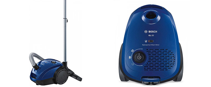 Прахосмукачка с торбичка Bosch BGL2UA112, Син100%