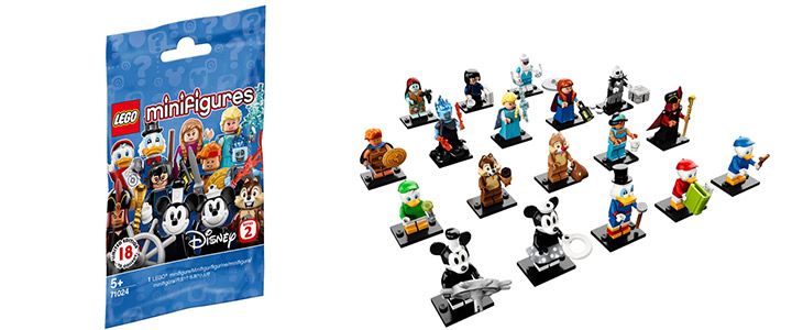 Минифигурка изненада Лего Дисни серия 2, Disney 2, LEGO Minifigures, 71024