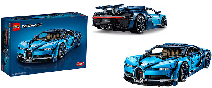Конструктор Лего Техник - Bugatti Chiron, LEGO Technic, 42083
