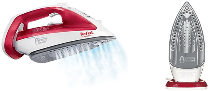 Парна ютия Tefal FV3922E0, 2300 W, 120 г/мин. паров удар, Еко режим