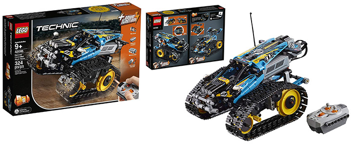 Конструктор Лего Техник - Каскадьорска кола с дистанционно управление - LEGO Technic, 42095 