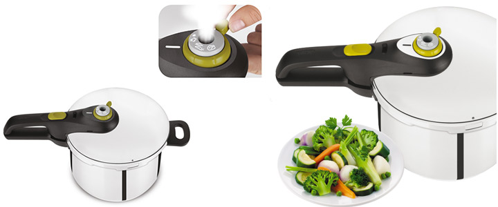 Тенджера под налягане Tefal P2530741, 6 л.