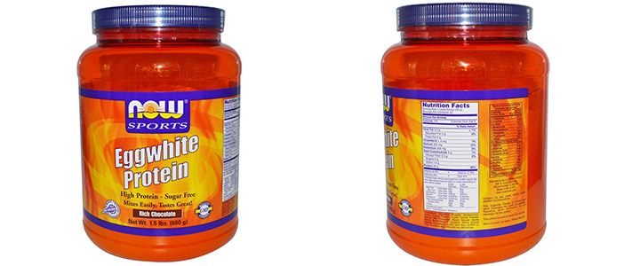 Яйчен протеин 680 грама - Eggwhite Protein - налични 2 вкуса - NOW FOODS, NF2044