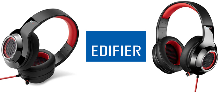 Геймърски слушалки с микрофон Edifier G4, USB, черен/червен, 6923520225811_VZ