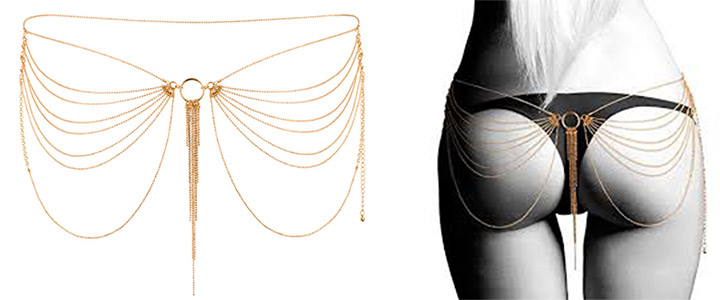 Метално бижу за кръс Chain waist, Златист, 1872, Виж цена