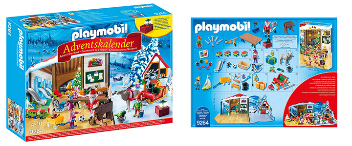 Комплект Плеймобил 9264 - Коледен календар Работилницата на Дядо Коледа, Playmobil 9264 - Adventskalender Wichtelwerkstatt