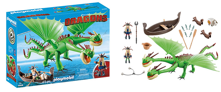 Комплект Плеймобил 9458 - Playmobil - Ръфнът и Тъфнът с Барф и Белч, 2900396