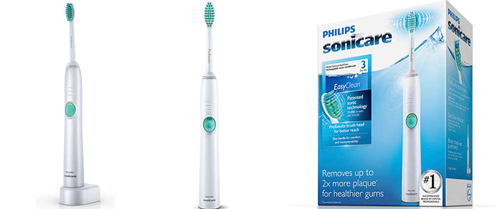 Електрическа звукова четка за зъби Philips Sonicare EasyClean, 1 режим, 1 глава за четка, HX6511/50 