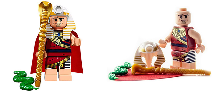 ФИЛМЪТ LEGO БАТМАН индетифицирана минифигурка - Цар Тут, LEGO Batman Movie - King Tut, 71017-19ч