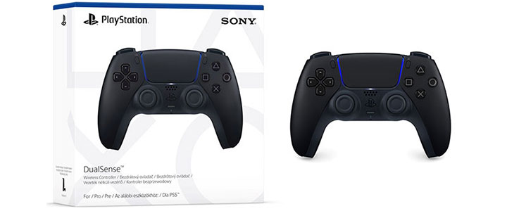 Безжичен геймпад DualSense Wireless Controller, Midnight Black за PS5, Черен 