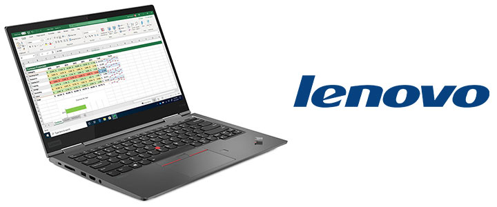 Лаптоп Ultrabook Lenovo ThinkPad X1 Yoga GEN 5, Intel Core i7-10510U, 16GB LPDDR3, 1TB SSD, 14 инча FHD IPS, Touch,TP Pen Pro, Сив, 20UB002WBM