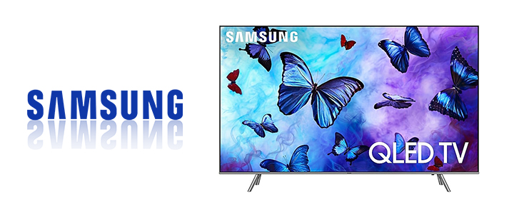 Телевизор Samsung 75 75Q6FNA 4K QLED FLAT, SMART, 2500 PQI, QHDR, Quad-Core, DVB-T2CS2 x 2, Wireless, Network, PIP, 4xHDMI, Сребрист, QE75Q6FNATXXH
