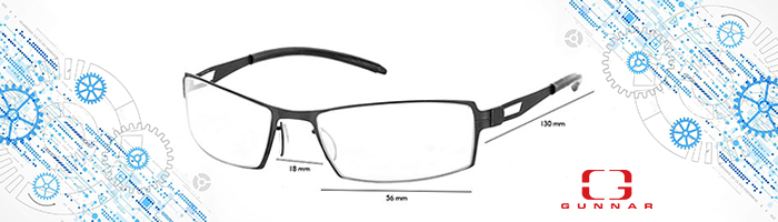 Компютърни очила GUNNAR SHEADOG Onyx Crystalline, GUN-G0005-C00103