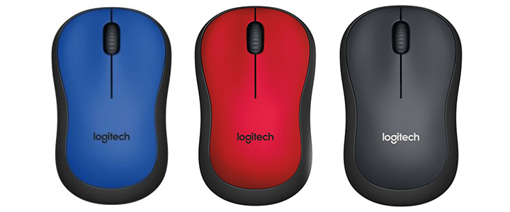 Мишка Logitech Wireless Mouse M220 Silent, Черен, 910-004878
